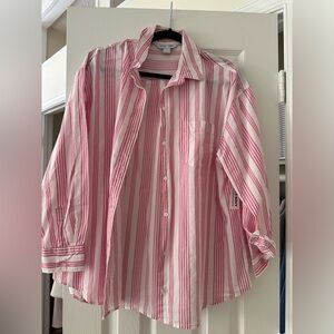 Striped Button Up